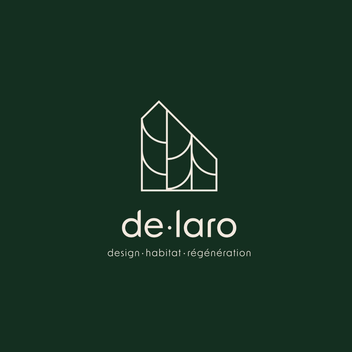 création d'un logo pour un architecte en permaculture